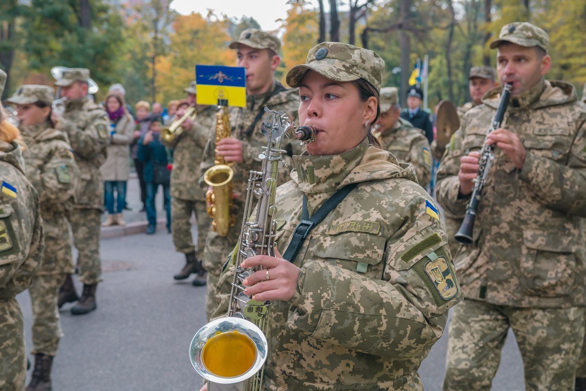 В Днепре состоялся Марш защитников Украины 28