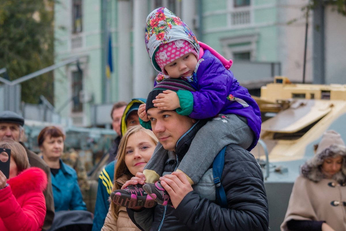 В Днепре состоялся Марш защитников Украины 32