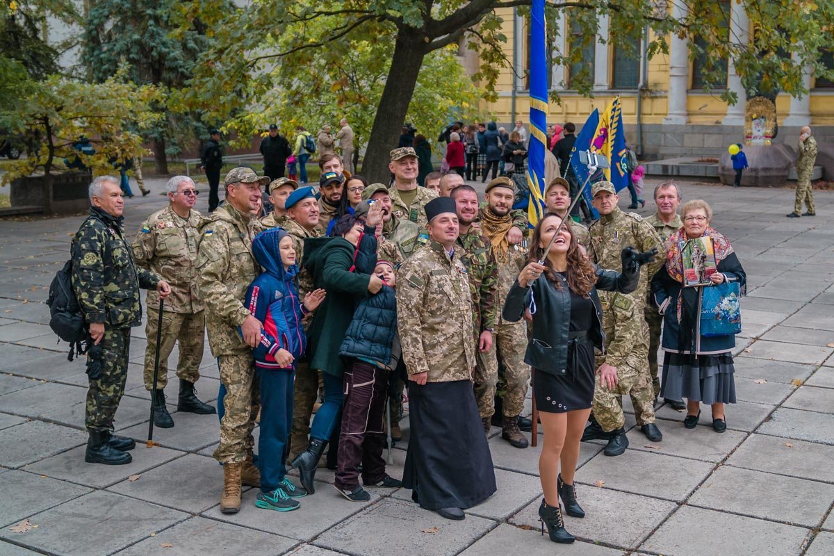 В Днепре состоялся Марш защитников Украины 36