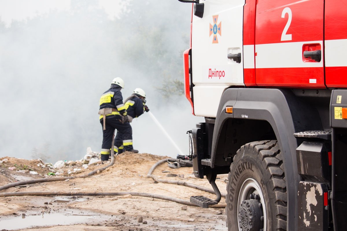 Наедине с огнем: один день из жизни пожарных Днепра 3