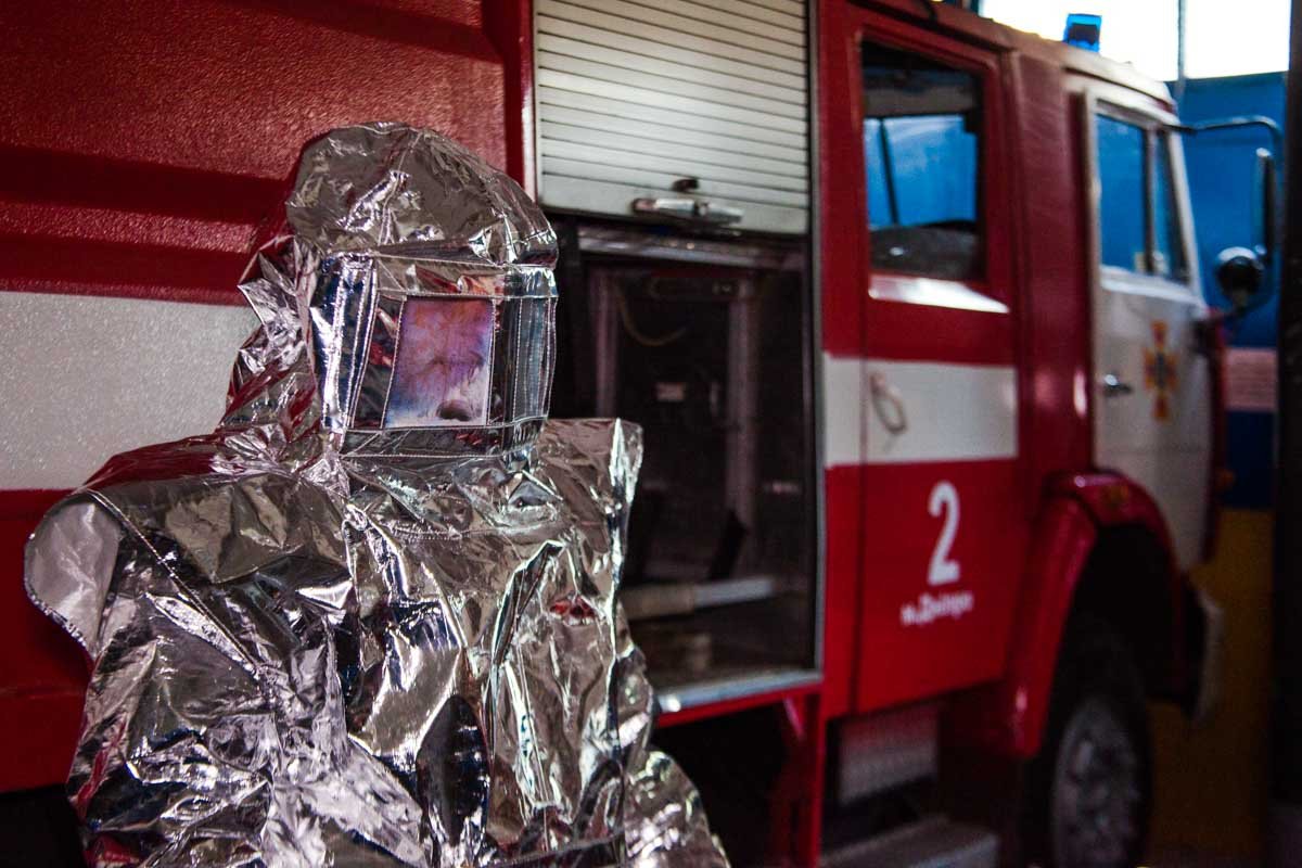 Наедине с огнем: один день из жизни пожарных Днепра 4