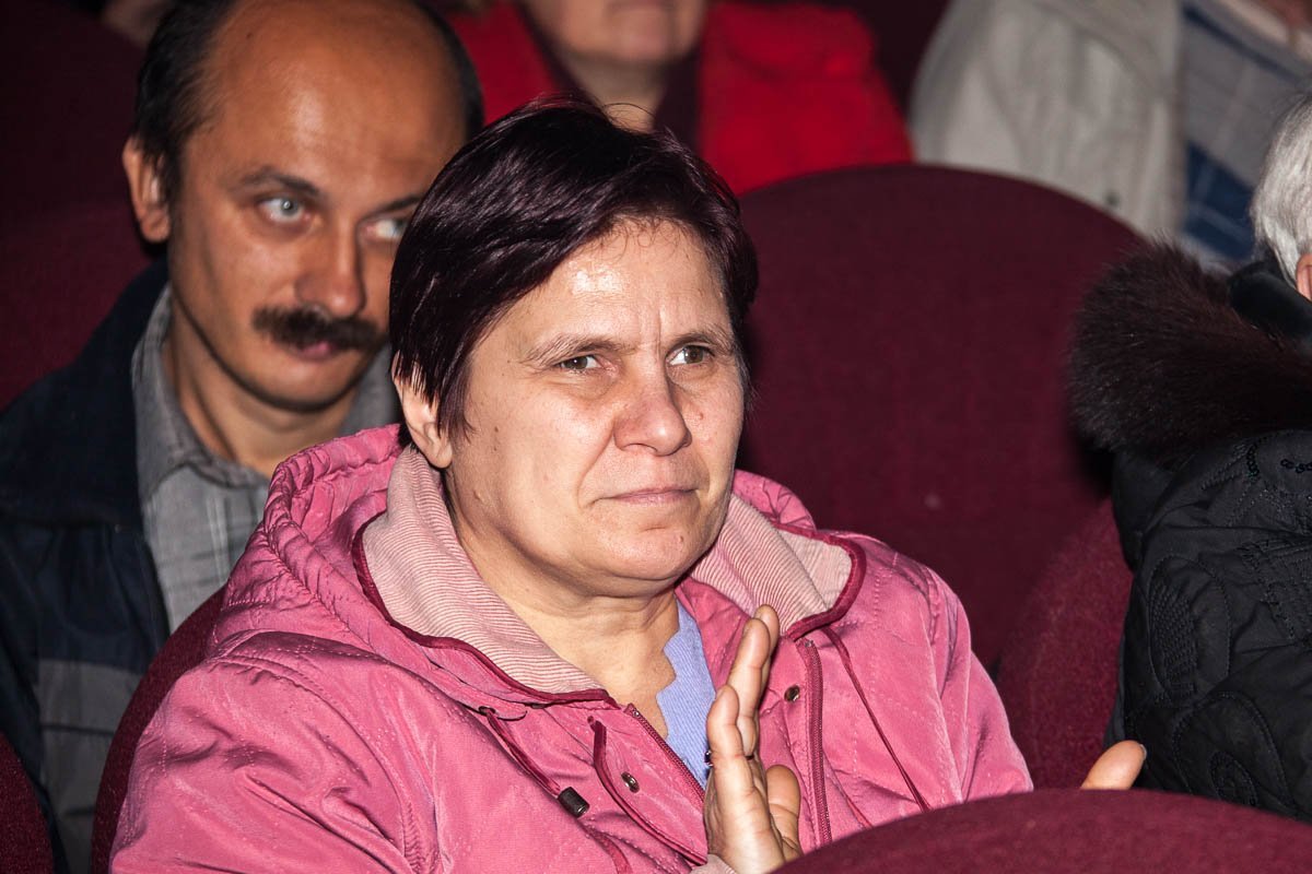 Зрители аплодируют Это возможность жить дальше
