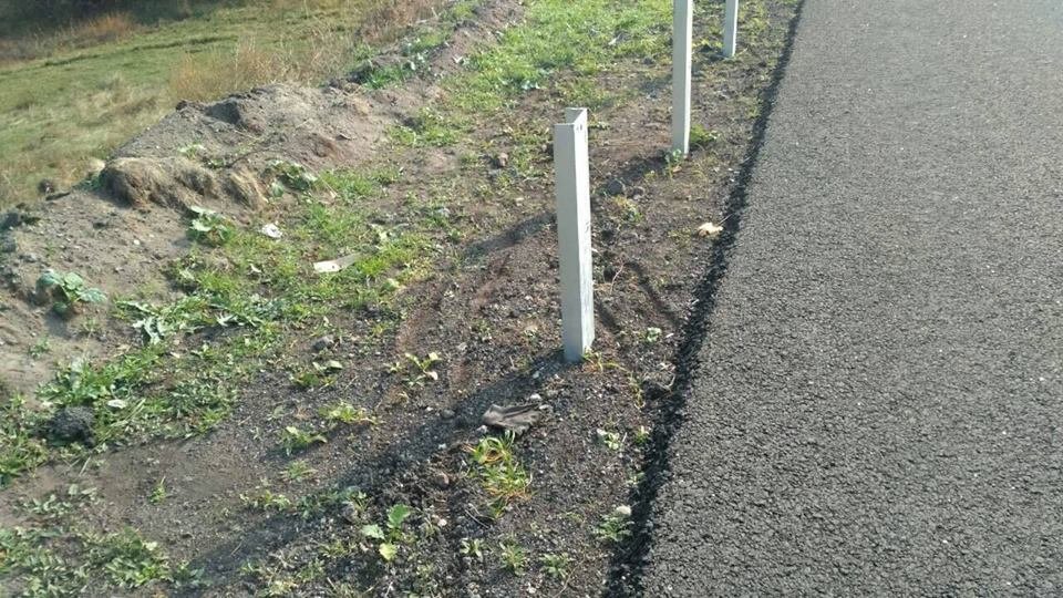 В Днепре с отремонтированной трассы украли ограждения 2