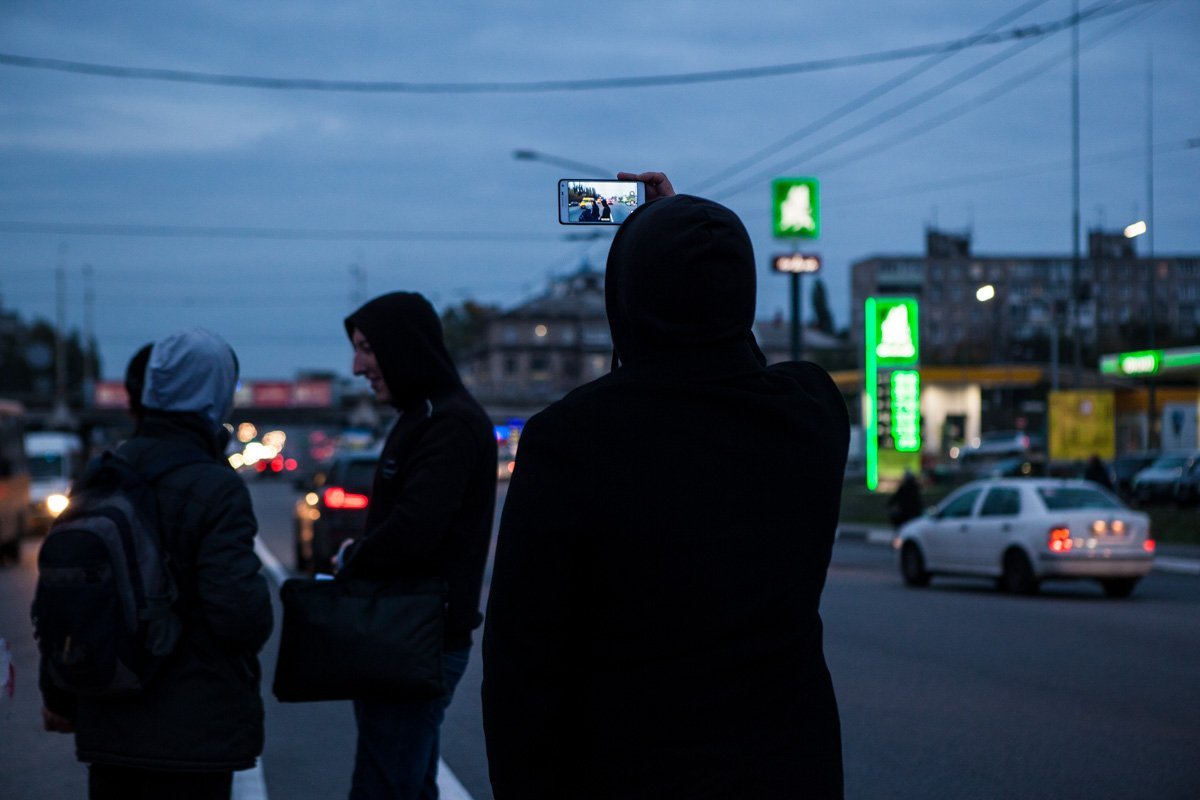 На Новом мосту прошла мирная "профилактическая" акция 6