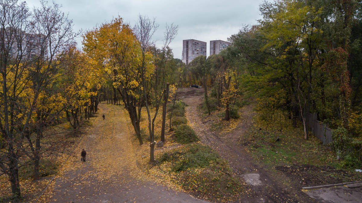 В ожидании реконструкции: как выглядит парк "Зеленый Гай" сегодня 3