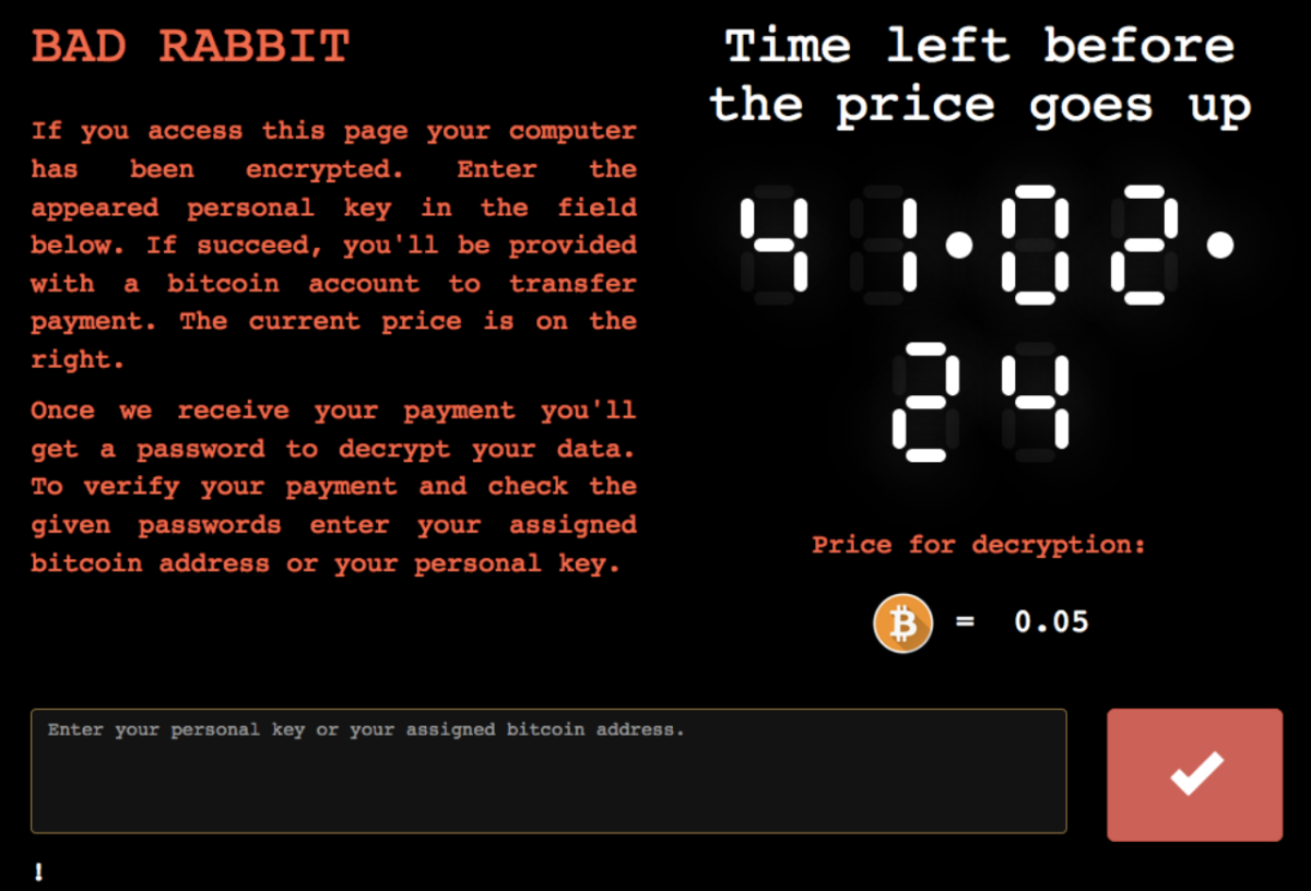 В Украину пришел вирус Bad Rabbit: все, что известно о новой кибератаке 1