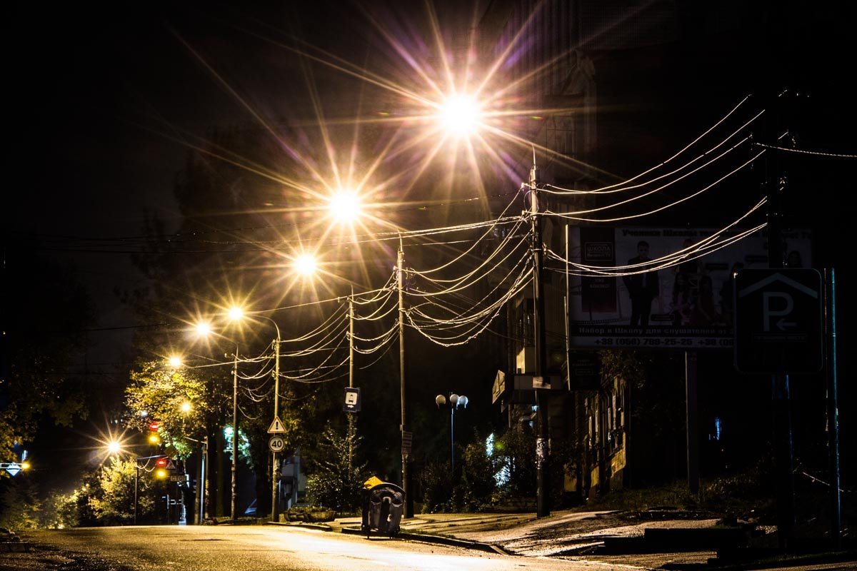 Остановись, мгновение: фотографии ночного Днепра 4