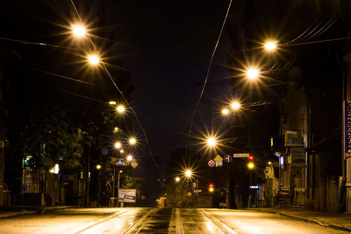 Остановись, мгновение: фотографии ночного Днепра 8