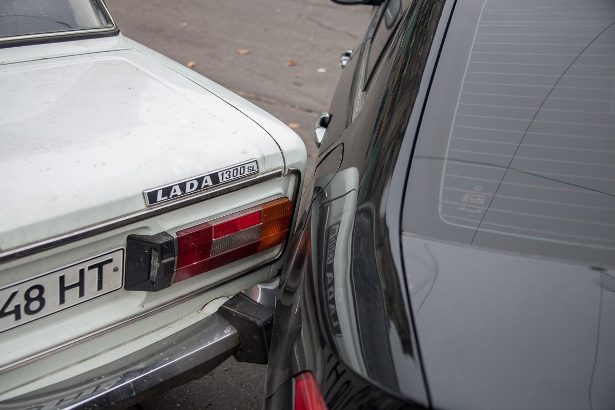 На Шмидта столкнулись трамвай, Honda и «Жигули»: образовалась пробка 5