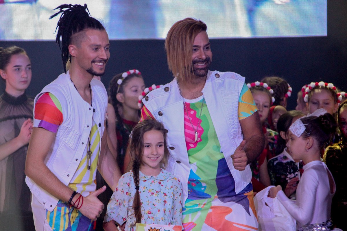 В Днепре Светлана Тарабарова и Амадор Лопес выступили на детском талант-шоу 10