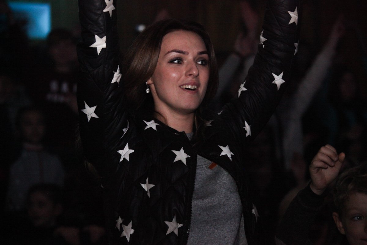 В Днепре Светлана Тарабарова и Амадор Лопес выступили на детском талант-шоу 14