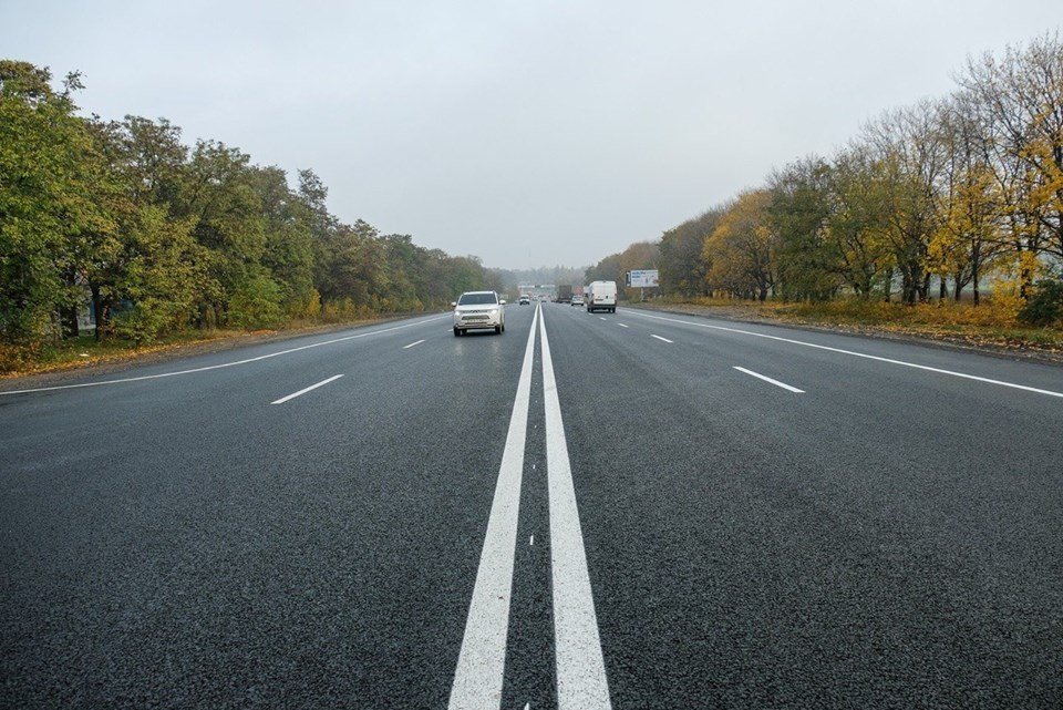 Так будут выглядеть все трассы в Днепропетровской области