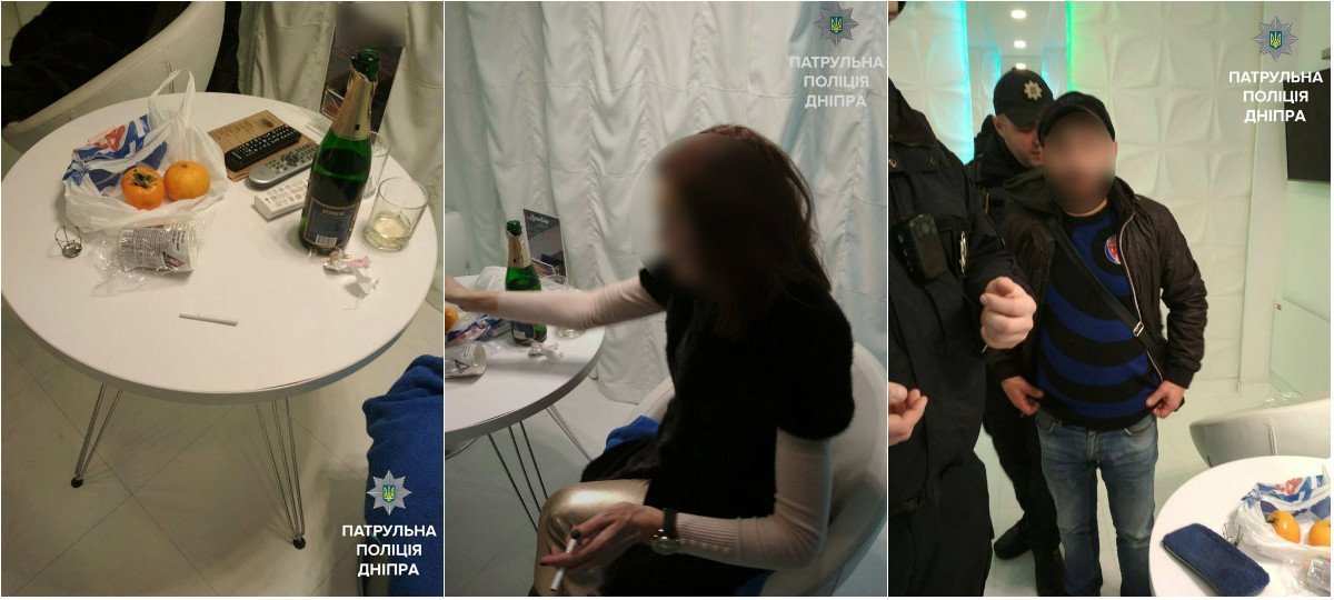 Двое мужчин отказались платить за продукты в супермаркете 