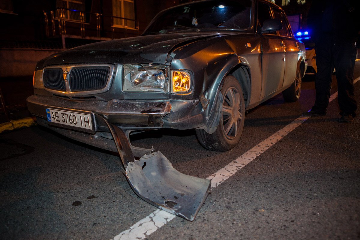 Полиция составила протокол по факту ДТП