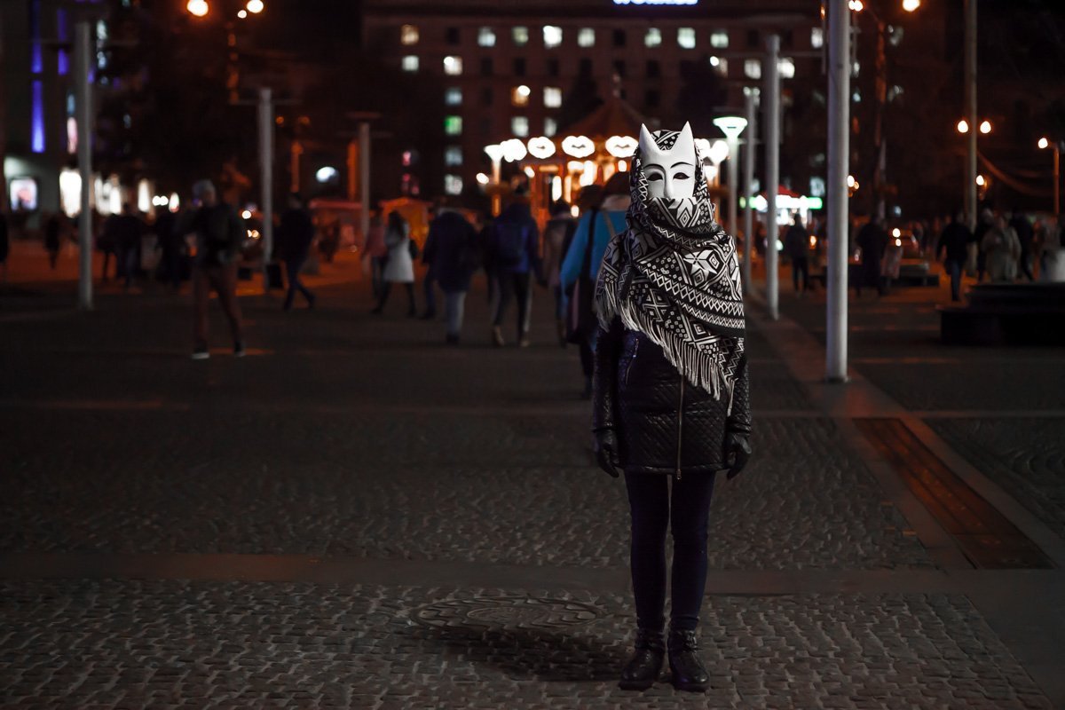 Сегодня призрак на улице никого не смутит Сегодня призрак на улице никого не смутит