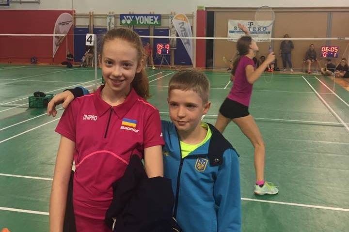 Дніпровські бадмінтоністи – у трійці найкращих на міжнародному турнірі в Словенії 1