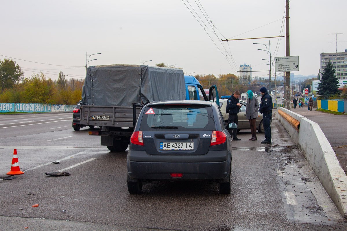 Авария произошла на повороте на Каштановую Авария произошла на повороте на Каштановую