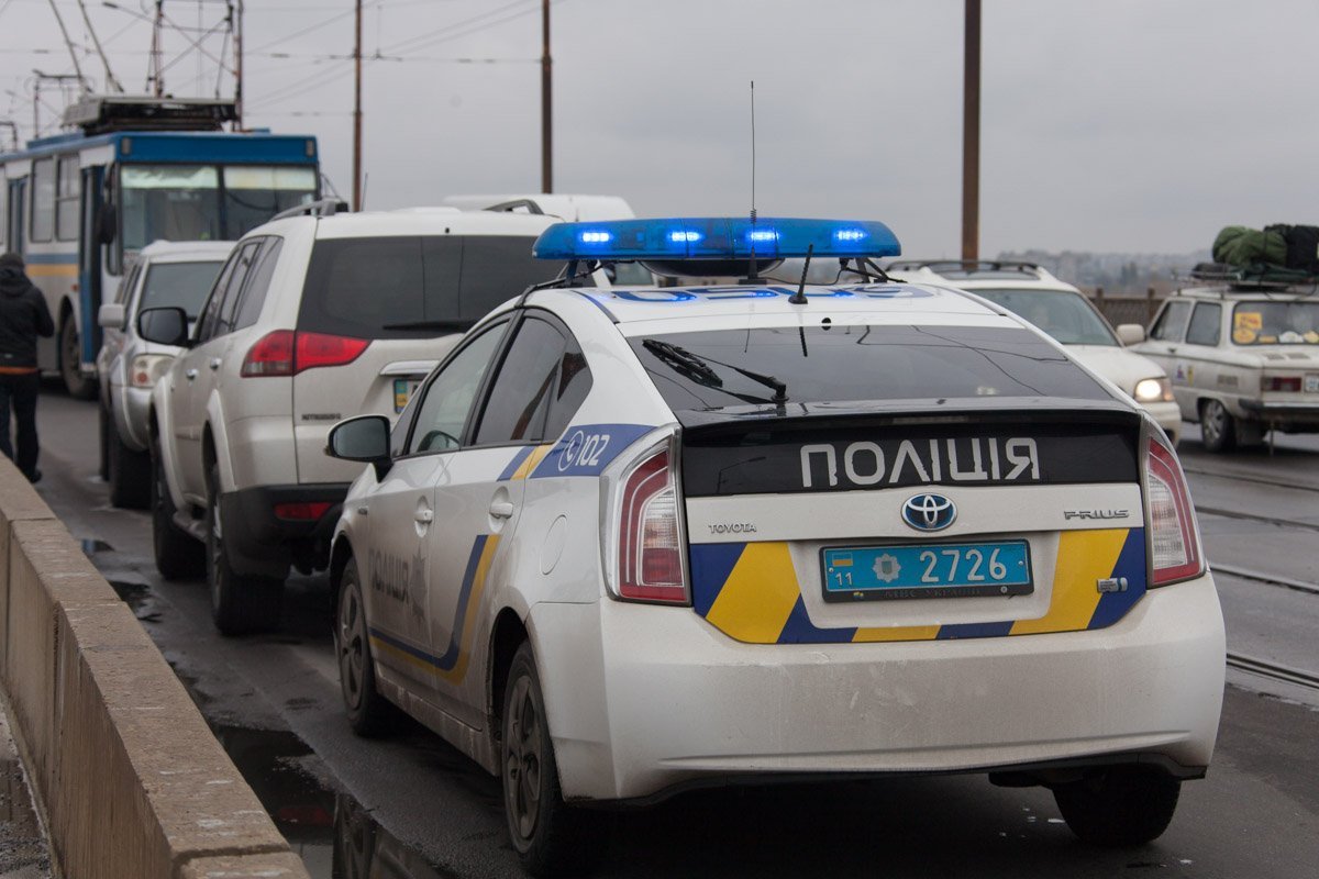 На место ДТП прибыла полиция