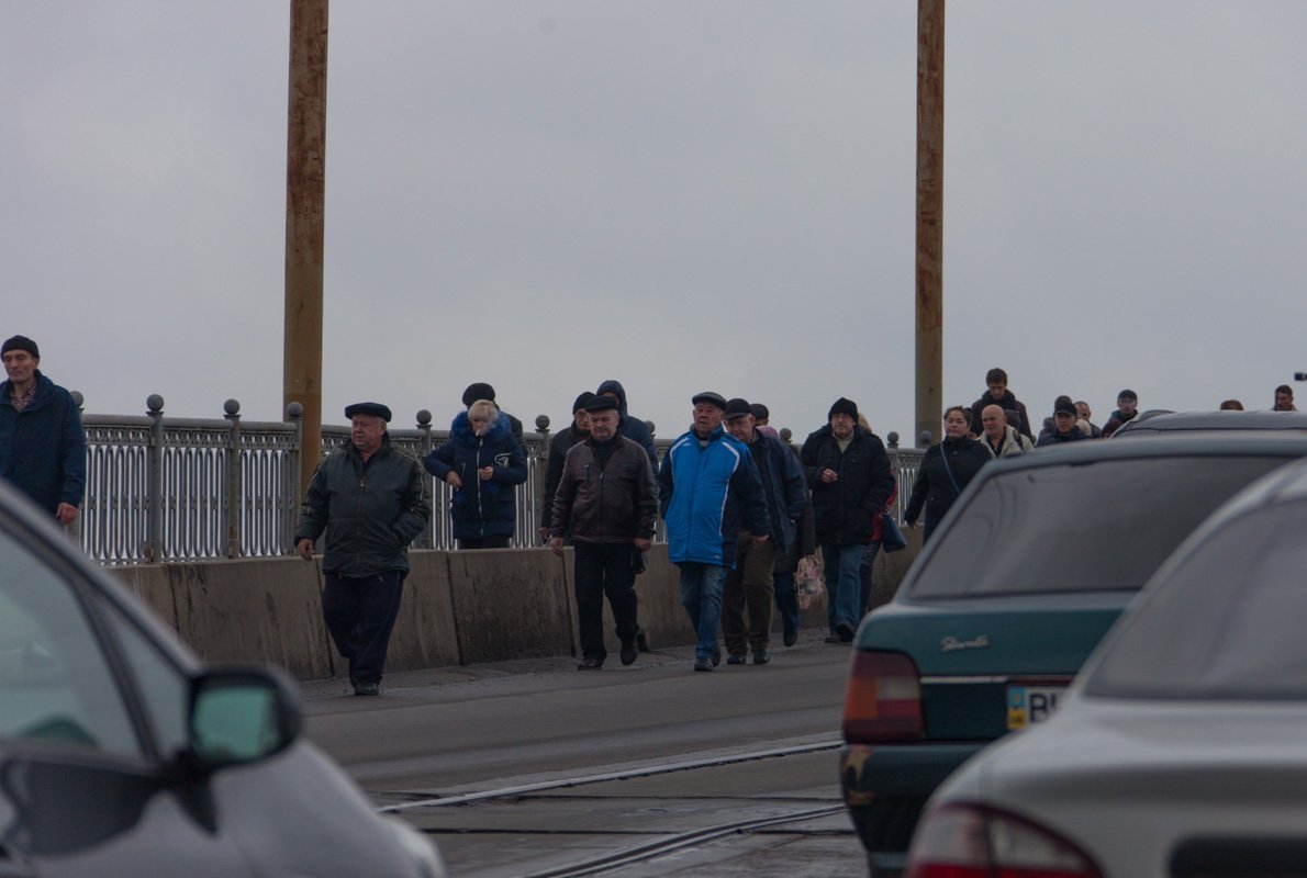 Пассажиры трамваев не стали дожидаться возобновления движения