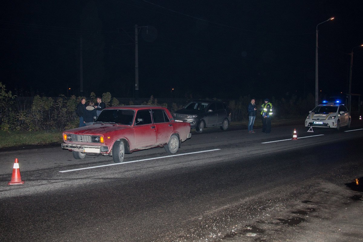 Водитель ВАЗа хотел уйти от столкновения, но не удалось