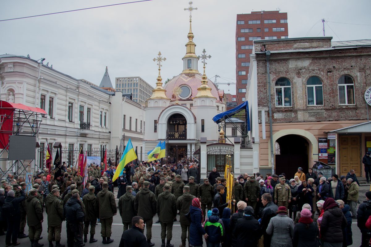 Освящение храма в Днепре