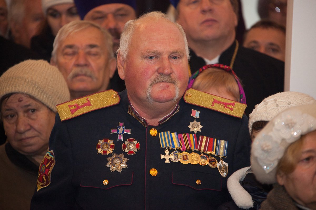 Во время службы в храме