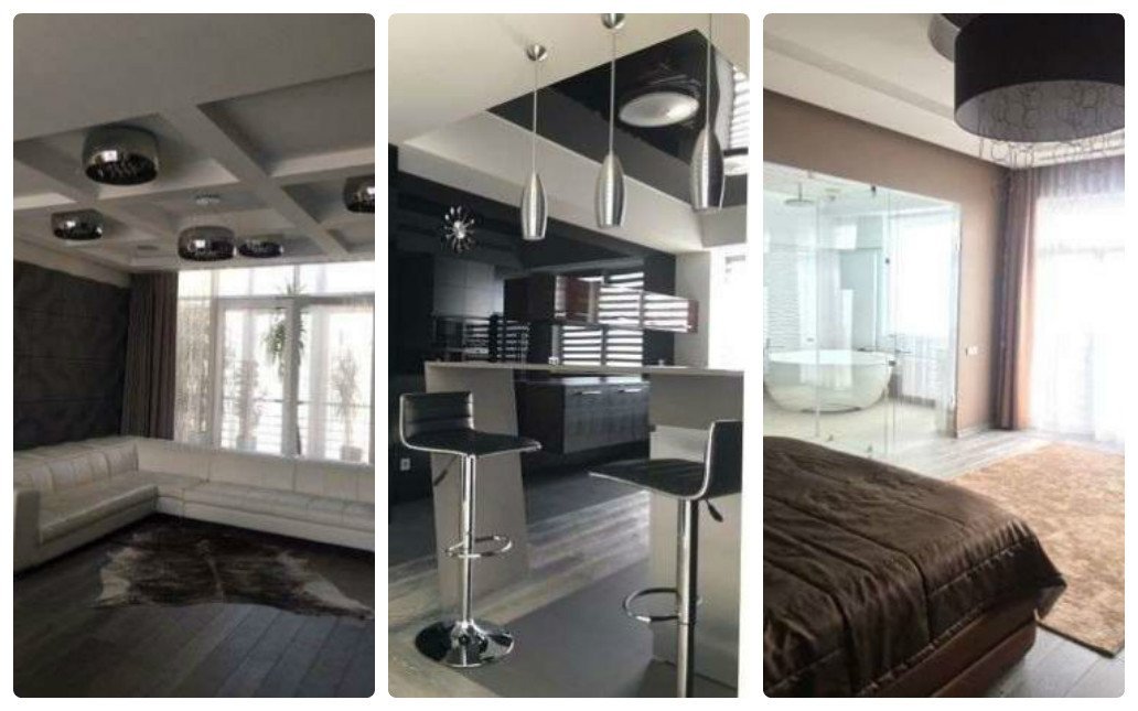 Квартира выглядит современно и дорого