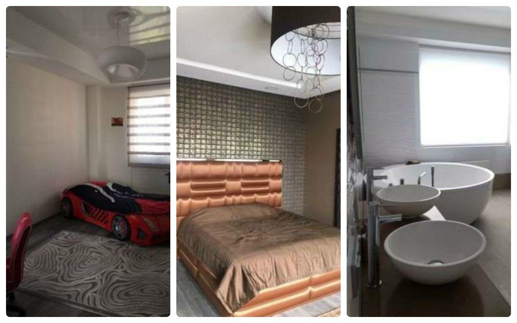 В квартире обустроены детские комнаты, есть несколько санузлов