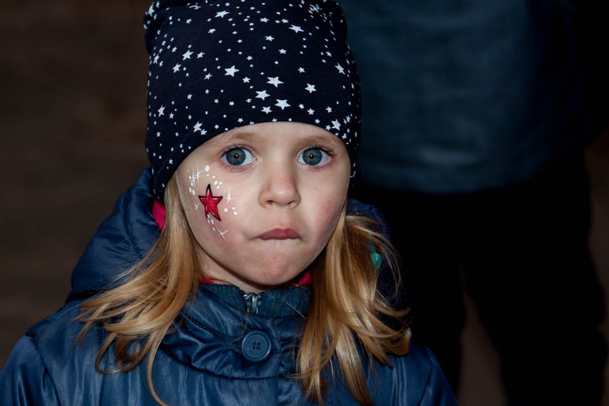 Аквагрим особенно понравился детям