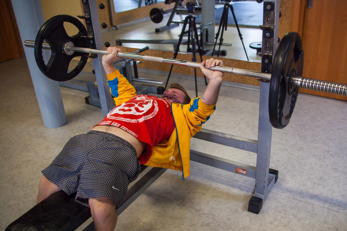 70 килограмм - легко