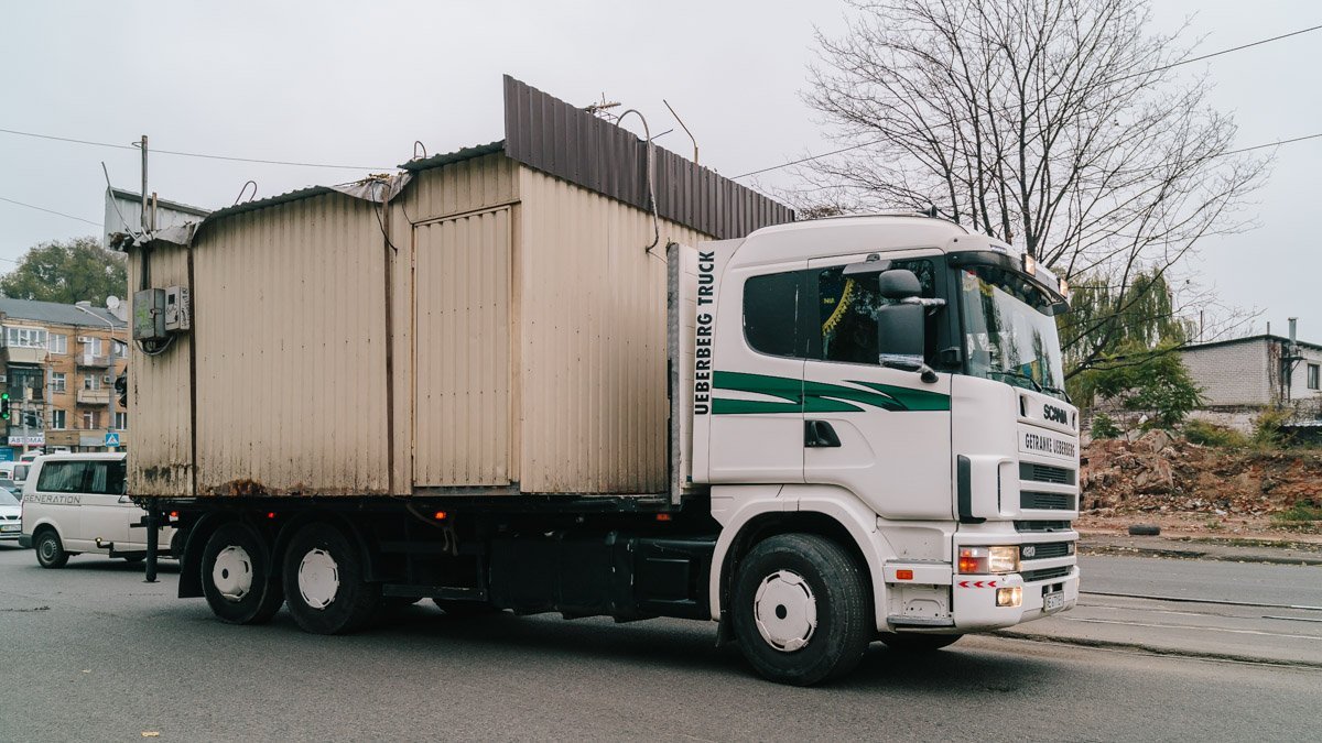 МАФ отправят на полигон на улице Строителей