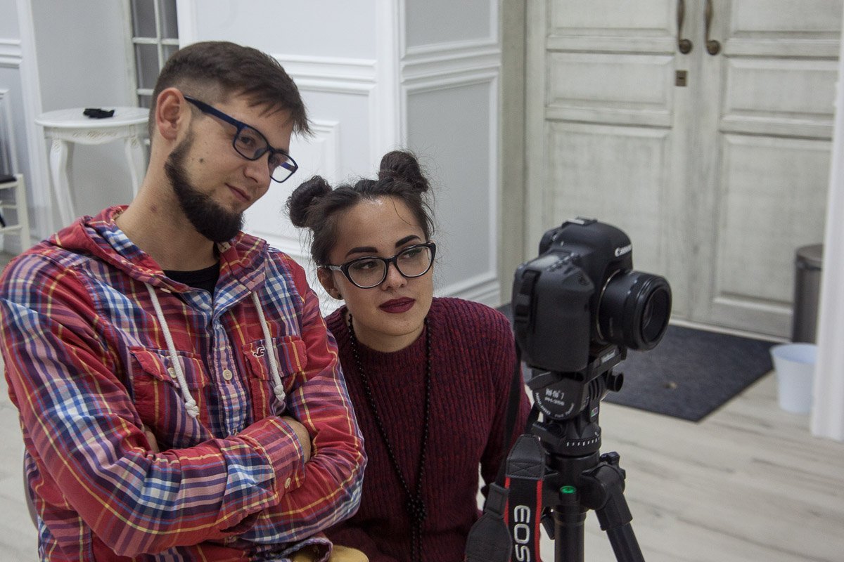 Увлекательный процесс съемок Увлекательный процесс съемок