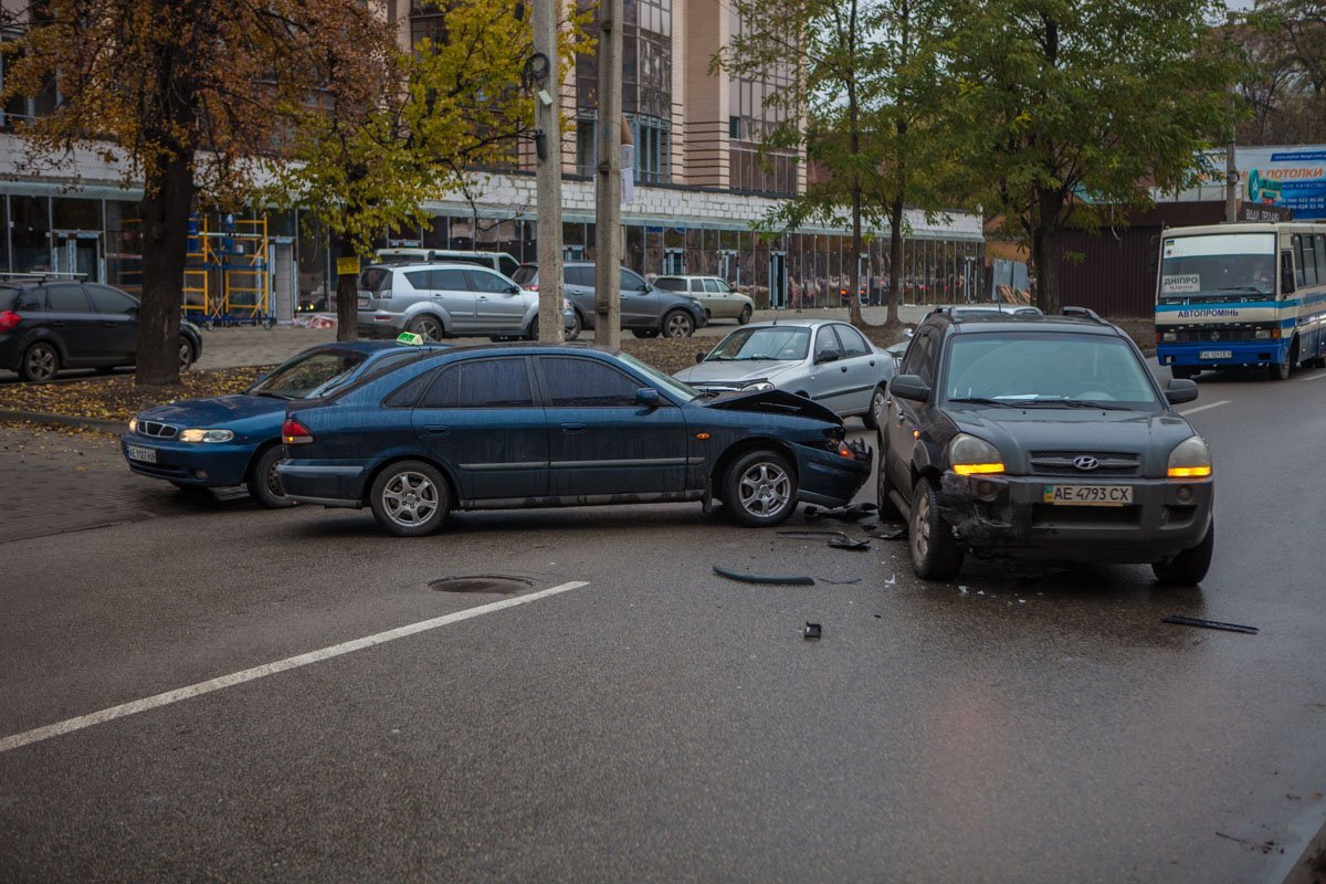 ДТП на улице Антоновича ДТП на улице Антоновича
