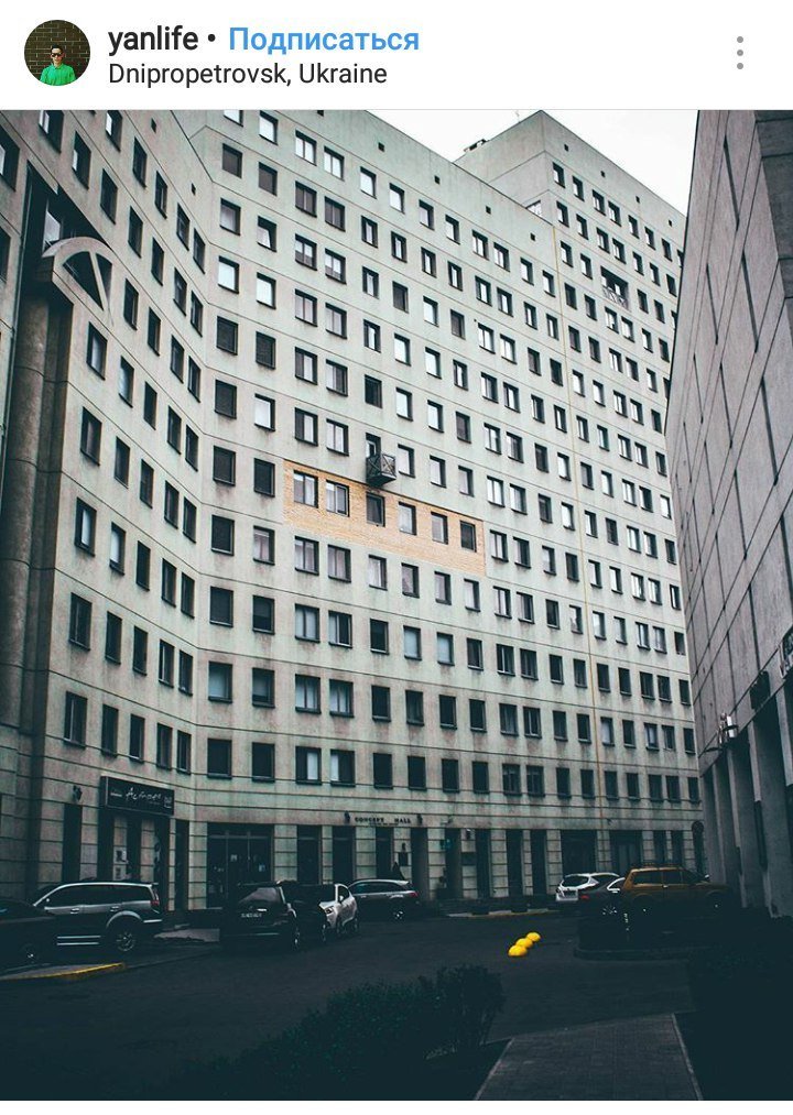 Серые краски большого города