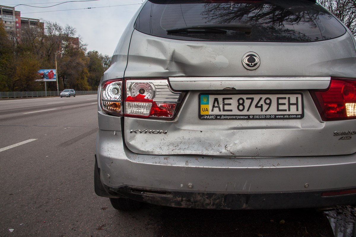 Ssangyong - один из участников ДТП Ssangyong - один из участников ДТП
