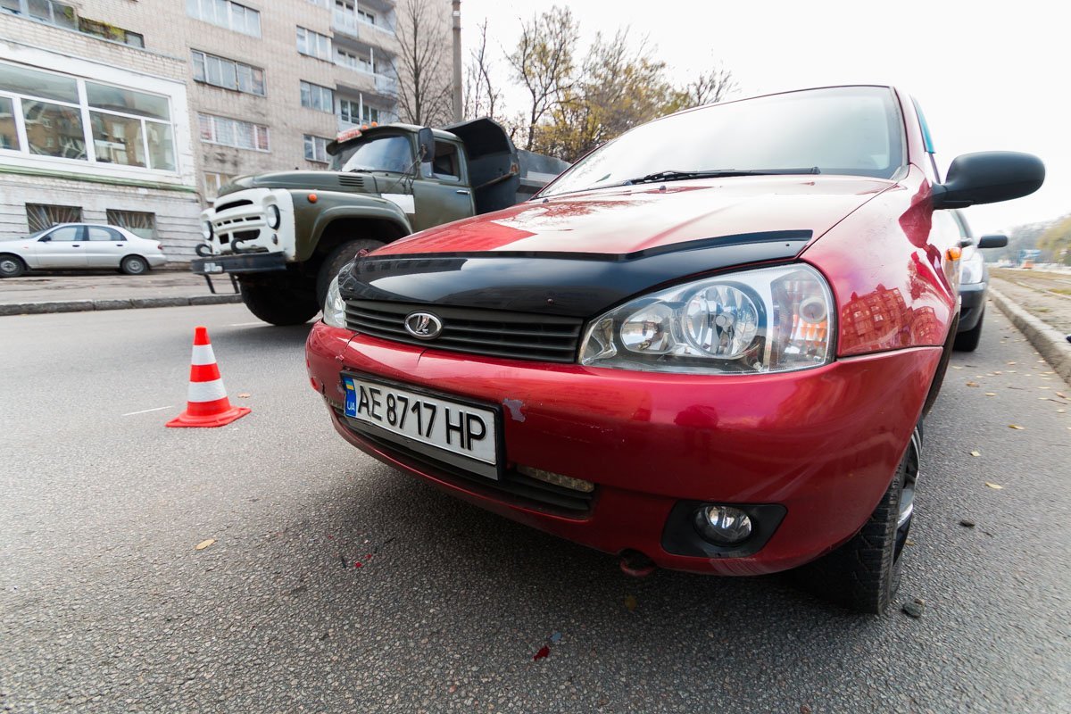 Kalina выдержала удар об фаркоп Kalina выдержала удар об фаркоп