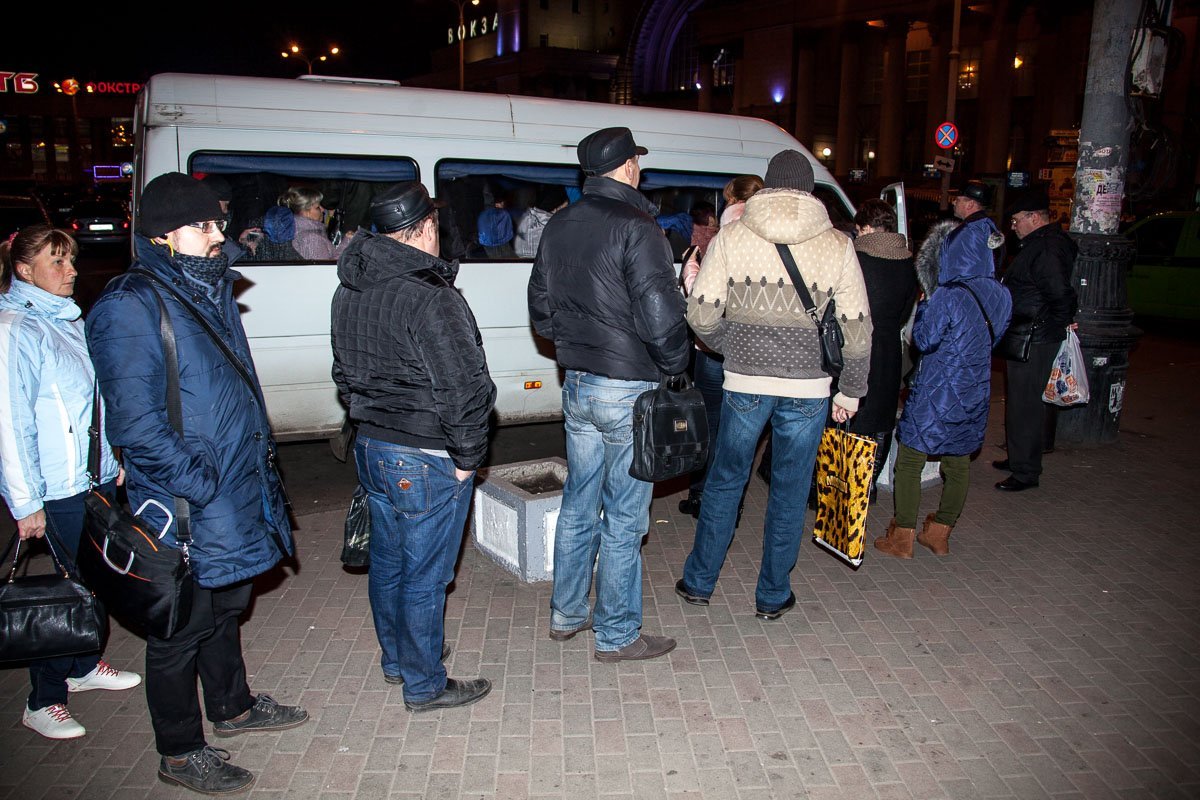 Четырех машин на маршруте явно не достаточно