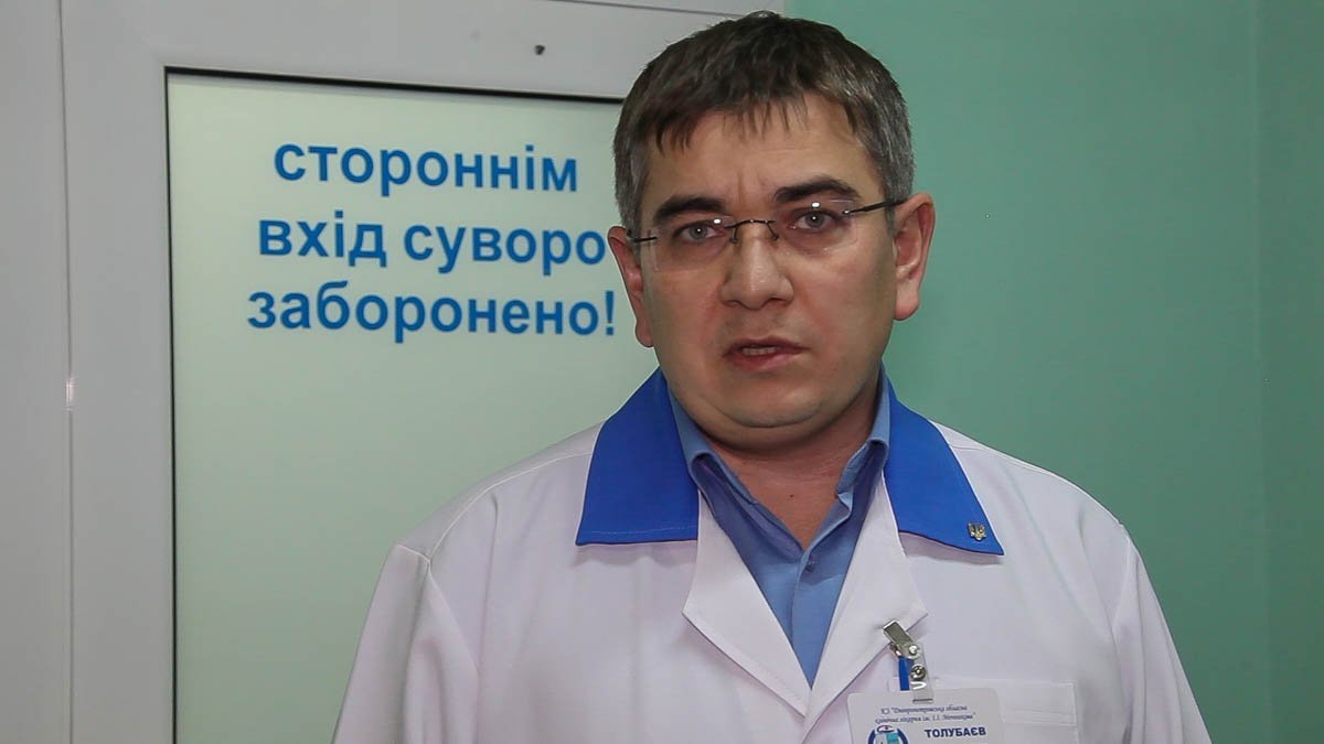 Заместитель главного врача областной больницы им. Мечникова Александр Толубаев Заместитель главного врача областной больницы им. Мечникова Александр Толубаев