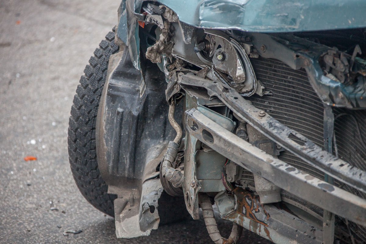 Ни один из водителей не пострадал Ни один из водителей не пострадал