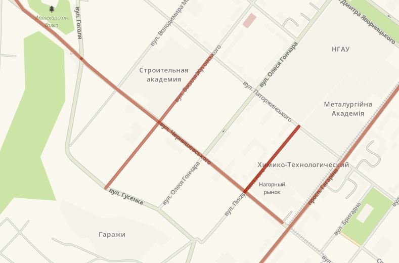 Где сейчас в Днепре пробки: куда не стоит ехать автомобилистам 3