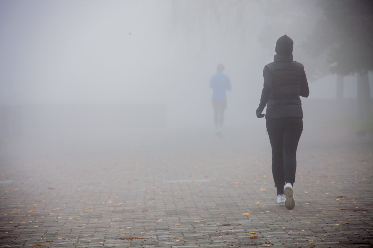 Туман туманом, а пробежка - по расписанию