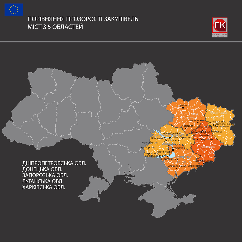 Днепровская мэрия заняла первое место в рейтинге по количеству конкурентных допороговых закупок 3