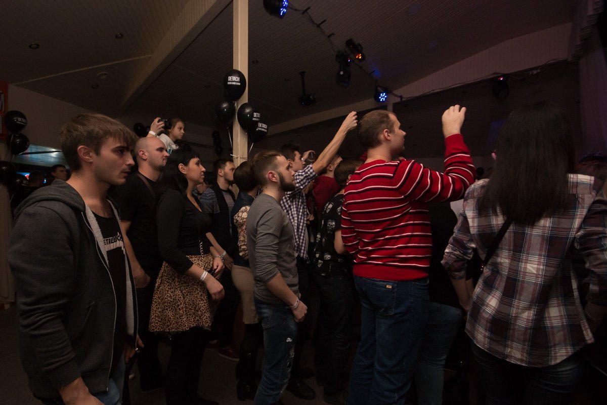 В зале не было места В зале не было места