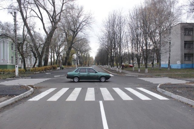 Сейчас дорогу полностью обновили