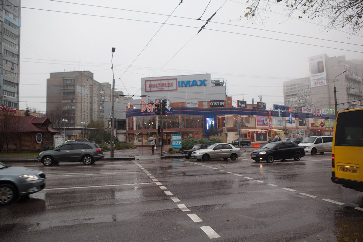 Пробки на Запорожском Шоссе нет, но светофоры не работают