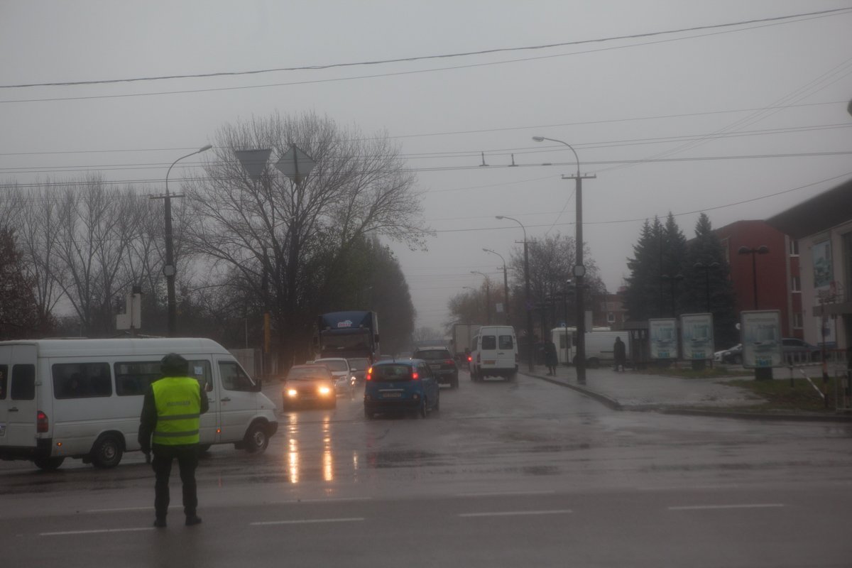 На Космической движение затруднено