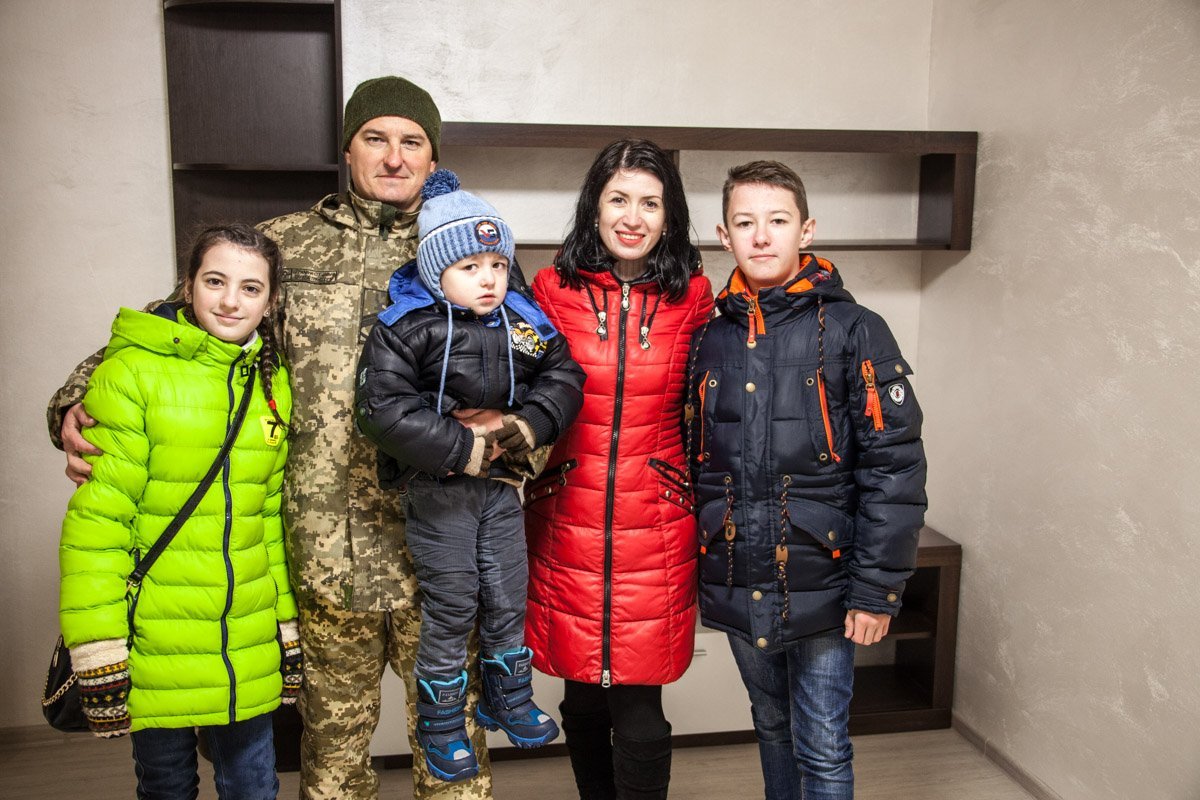 Семья Шепиль - счастливые обладатели новой квартиры