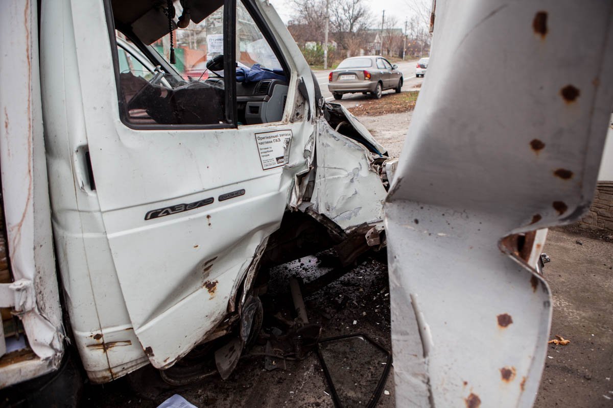 Повреждения Газели Повреждения Газели