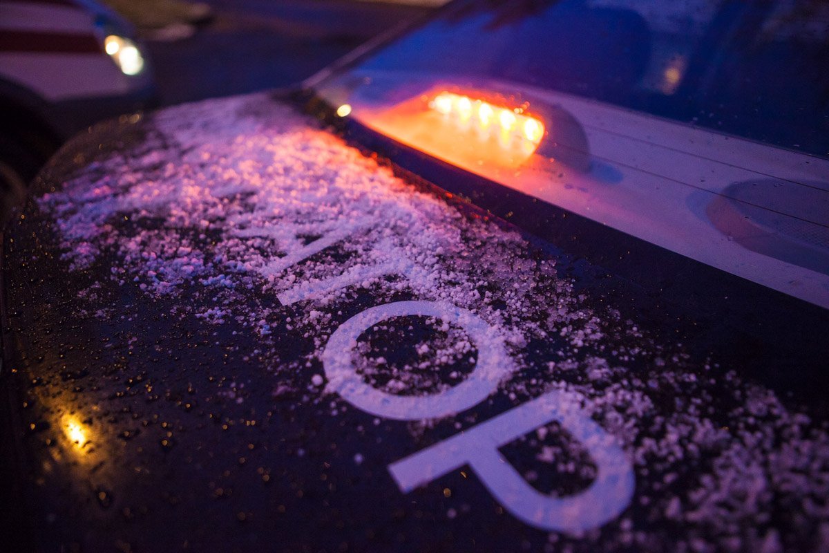 В город добрались холода: Днепр замело снегом 4