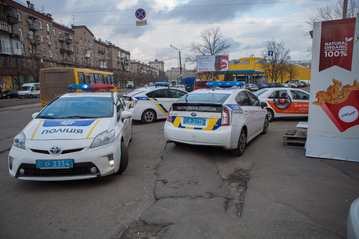 Патрульные отреагировали в полную силу